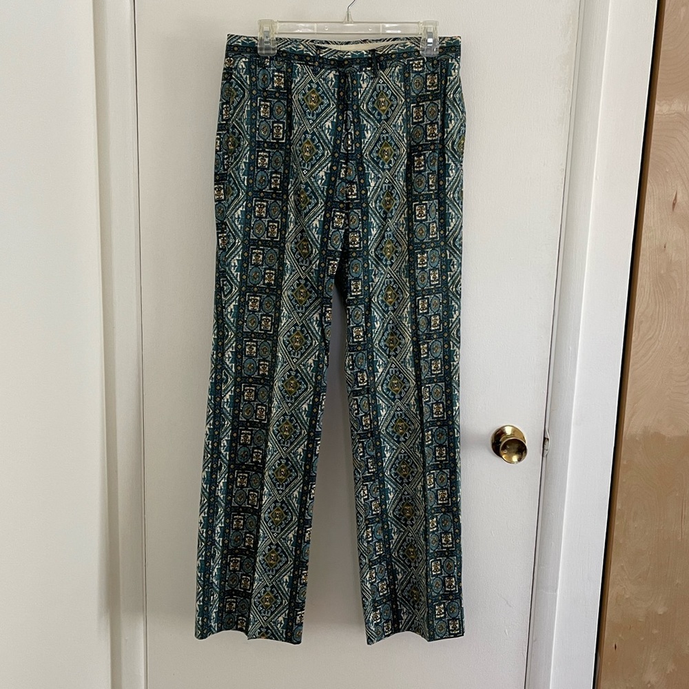 Vintage printed pants Continental Inc